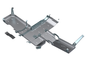 Jeep Wrangler Belly Pan - Artec Industries - Full Bellypan w/ Oil Door - 2 Door 3.6L Alum - `21-`25